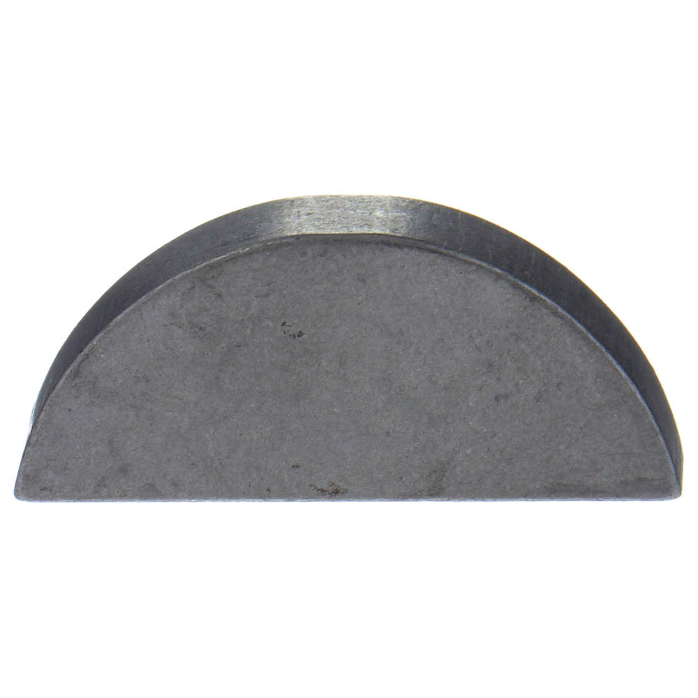Woodruff Key, 3/32x1/2 In, SAE 2, PK100