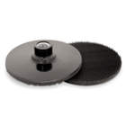 Disc Backup Pad, 4 Dia, Hook and Loop 