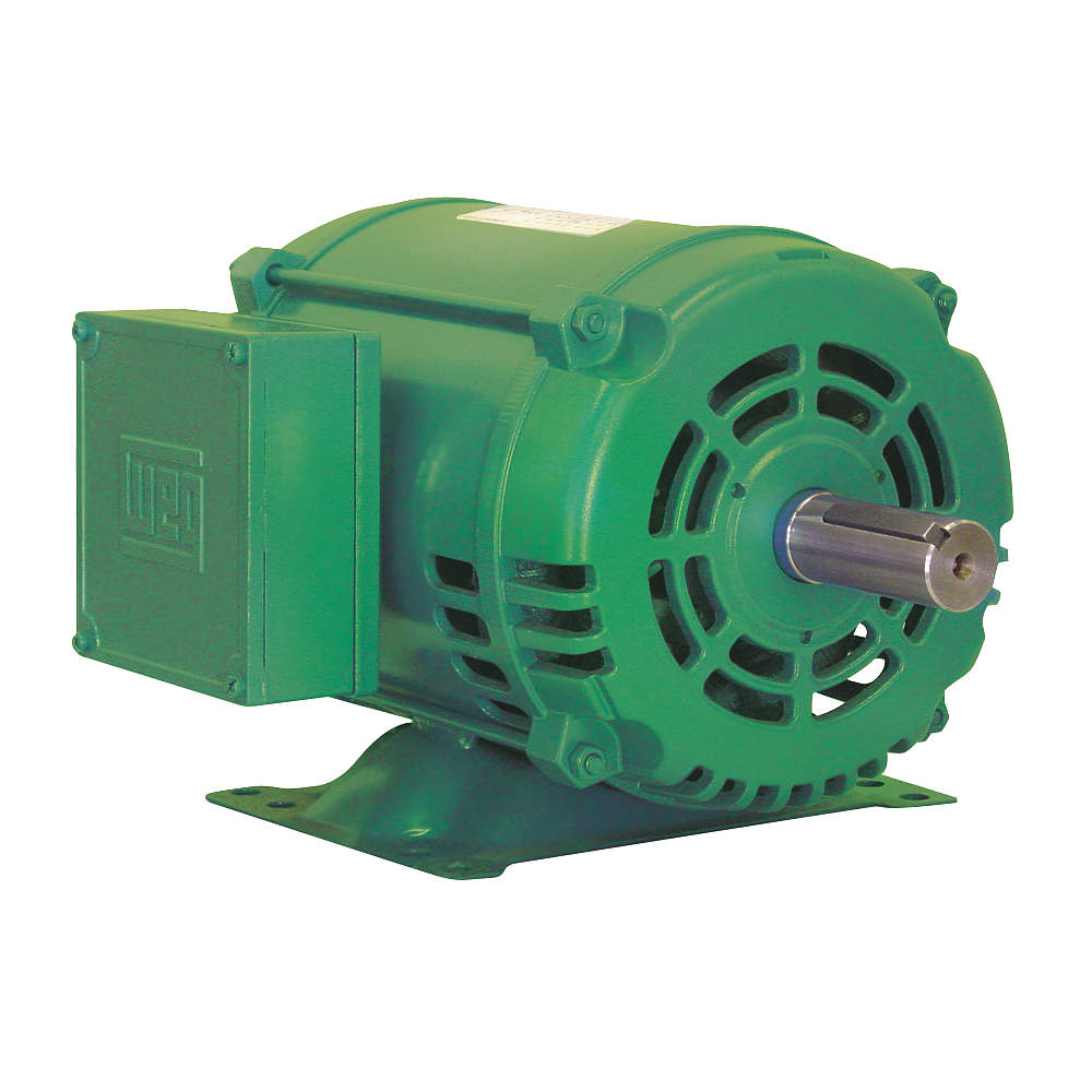1-1/2 HP General Purpose Motor,3-Phase,1740 Nameplate R