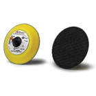 Disc Backup Pad, 3 Dia, Hook-and-Loop, PK5