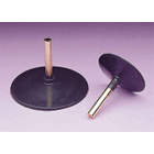 Disc Backup Pad, 3 Dia, Adhesive/PSA, PK10