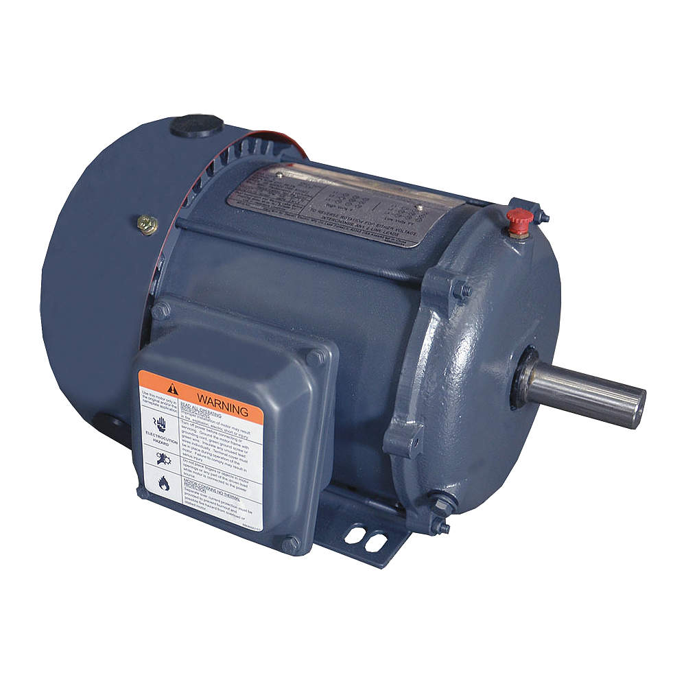1 HP General Purpose Motor, 3-Phase, 1745 Nameplate RPM