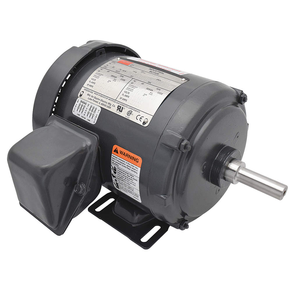 1/3 HP General Purpose Motor, 3-Phase, 1765 Nameplate R