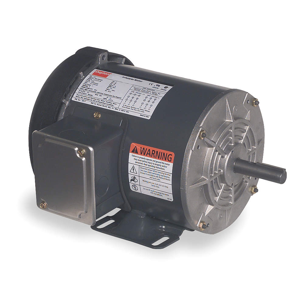1-1/2 HP General Purpose Motor, 3-Phase, 1725 Nameplate