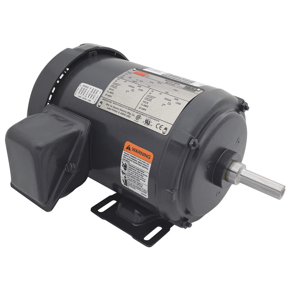 1/2 HP General Purpose Motor, 3-Phase, 1155 Nameplate R