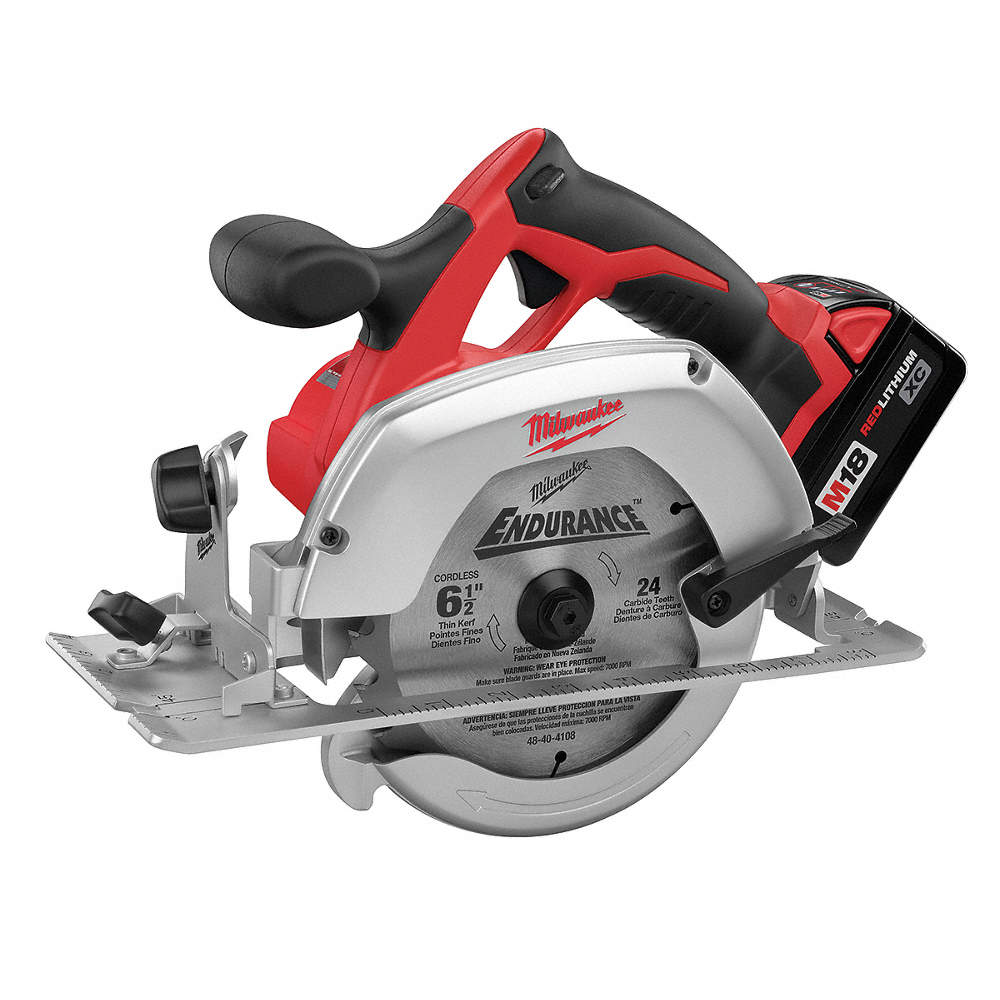 Circular Saw Kit, 6-1/2" Blade Dia., Left Blade Side, B