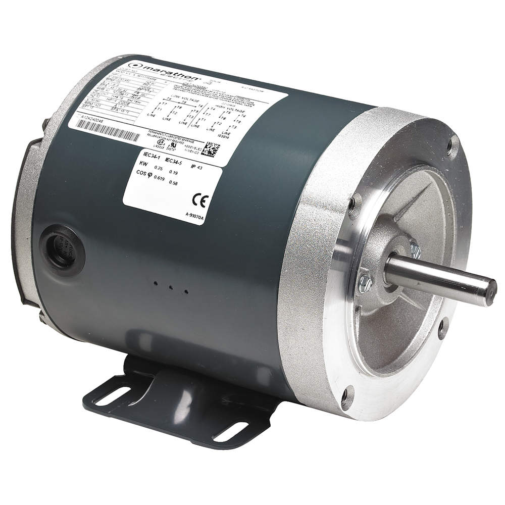1-1/2 HP General Purpose Motor,3-Phase,1140 Nameplate R