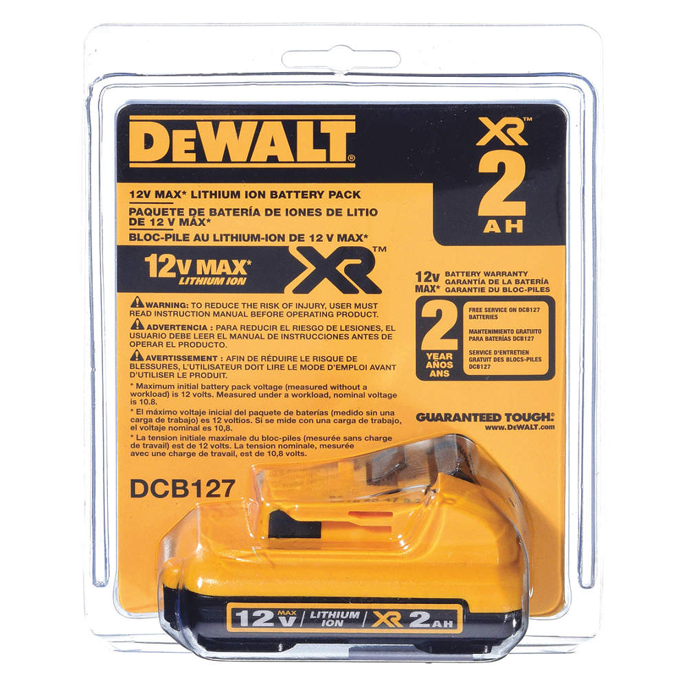 12V MAX™ Battery, Li-Ion, For Use With DEWALT® 12V C