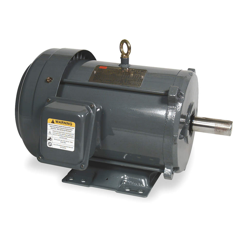 1-1/2 HP General Purpose Motor, 3-Phase, 1760 Nameplate
