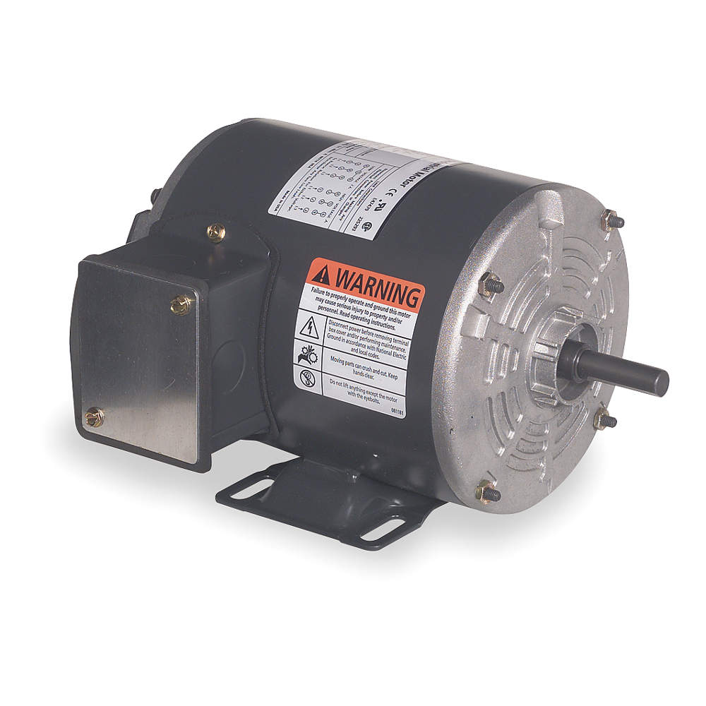 1/3 HP General Purpose Motor, 3-Phase, 1725 Nameplate R