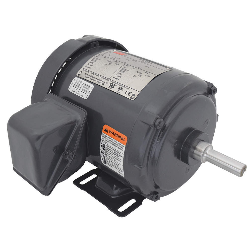 3/4 HP General Purpose Motor, 3-Phase, 3500 Nameplate R