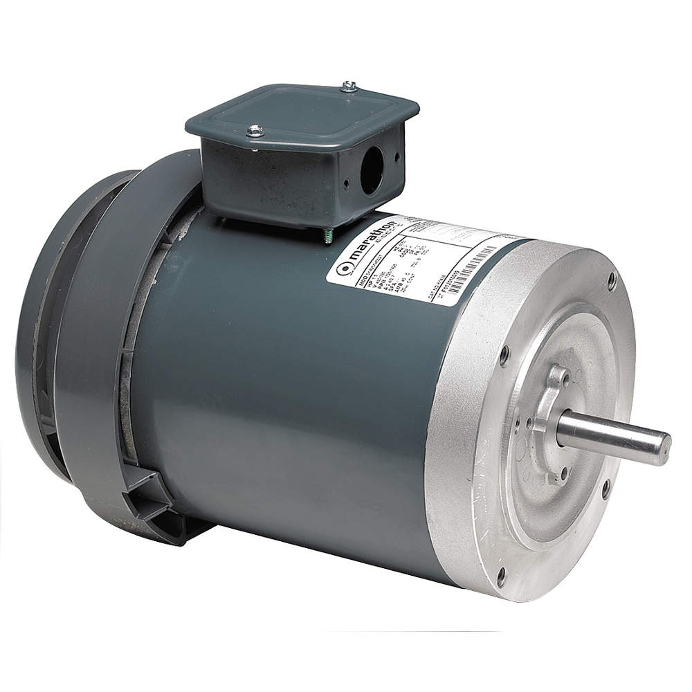 1/2 HP General Purpose Motor,3-Phase,1725 Nameplate RPM