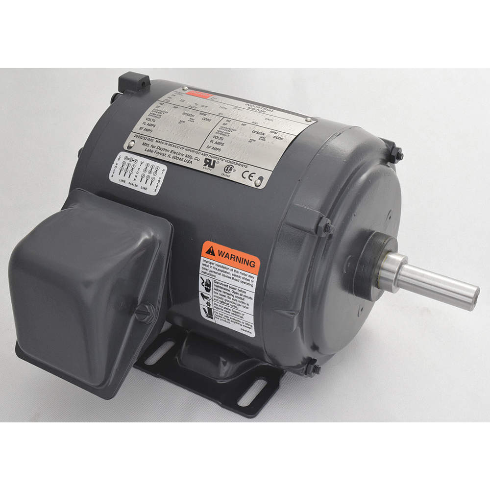 1/2 HP General Purpose Motor, 3-Phase, 1725 Nameplate R