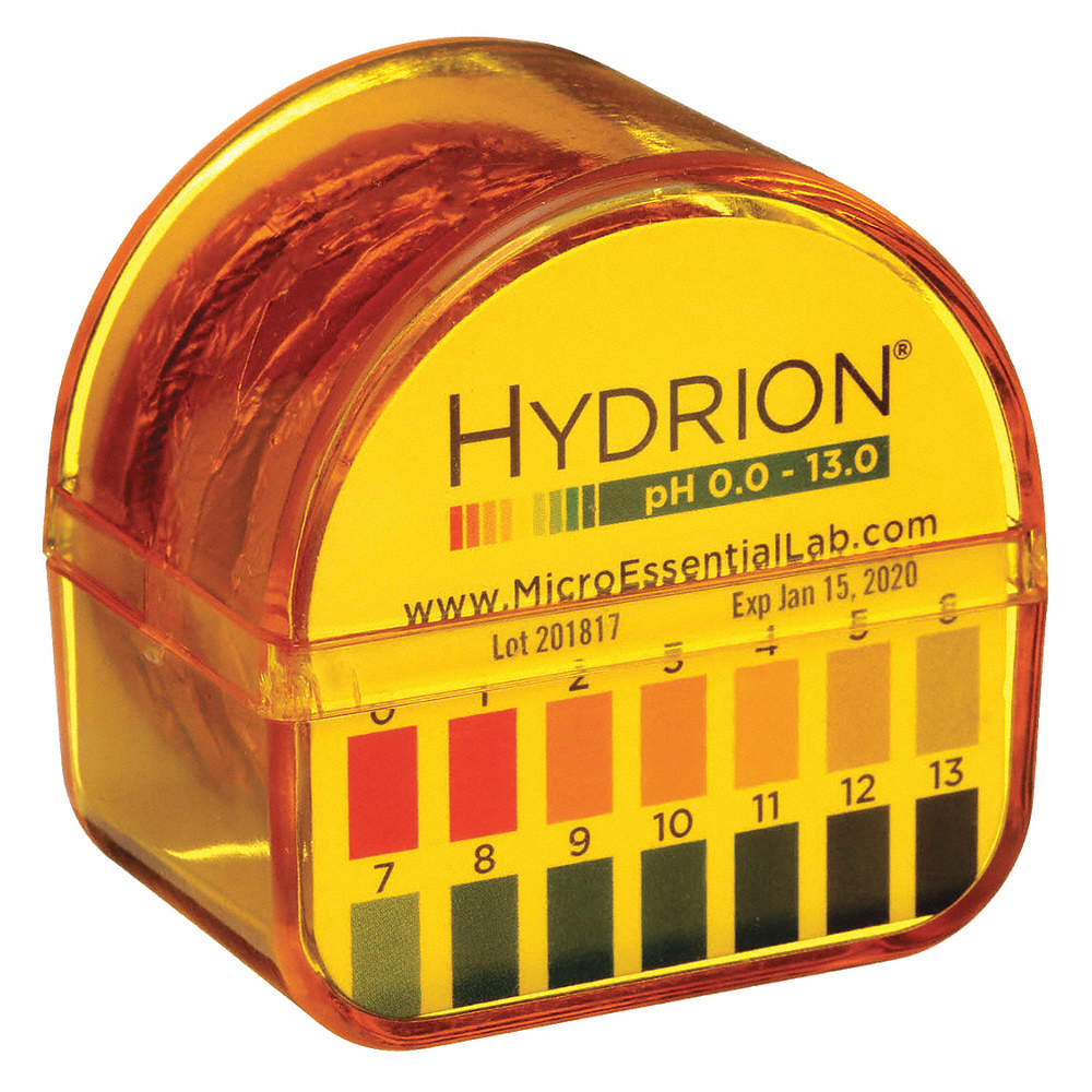 pH Paper 5 PK Testing Parameter: pH Range: 0.0 - 13.0 p