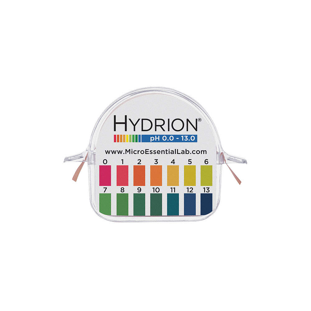 pH Paper 1 EA Testing Parameter: pH Range: 0.0 - 13.0 p