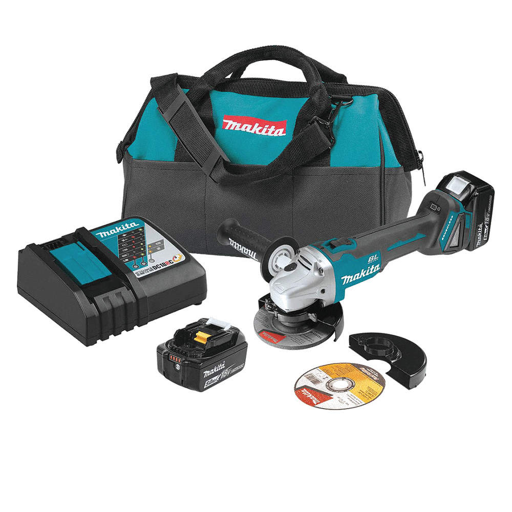 5" LXT Cordless Angle Grinder, 18.0 Voltage, 8500 No Lo