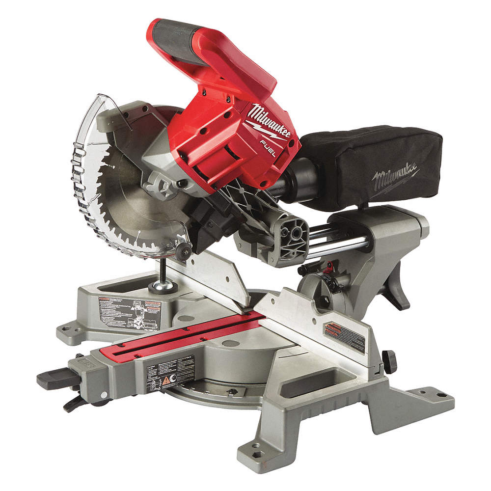 Cordless, Miter Saw, 7-1/4" Blade Dia., Max. Blade Spee