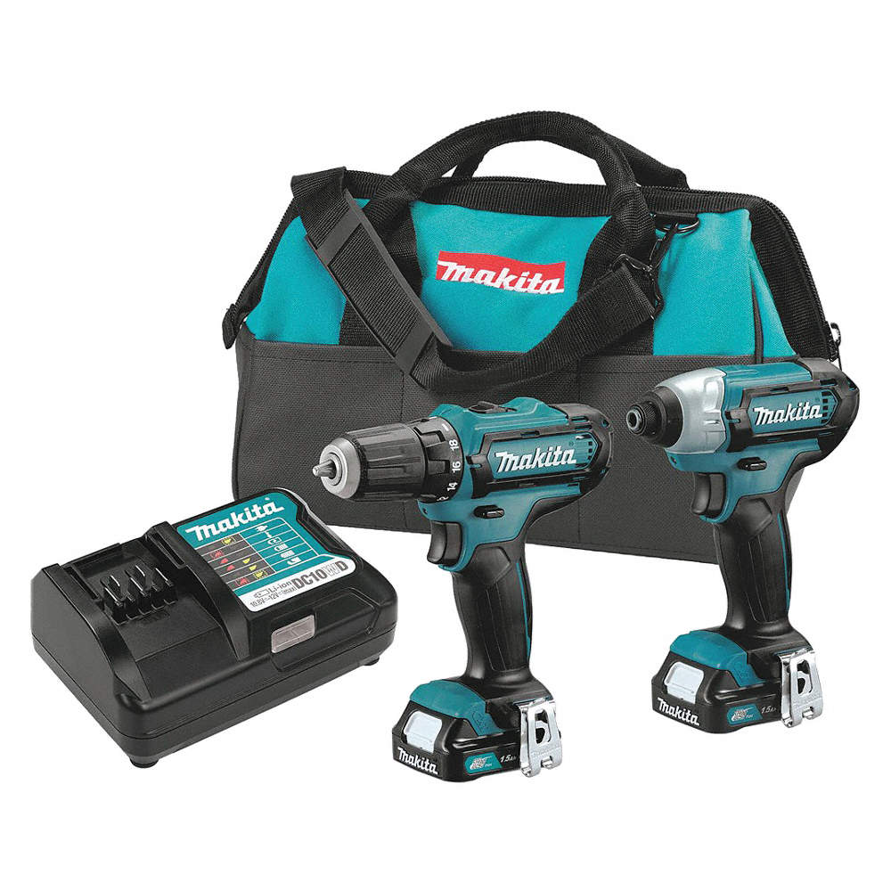 12V Max CXT® Cordless Combination Kit, 12.0 Voltage, N