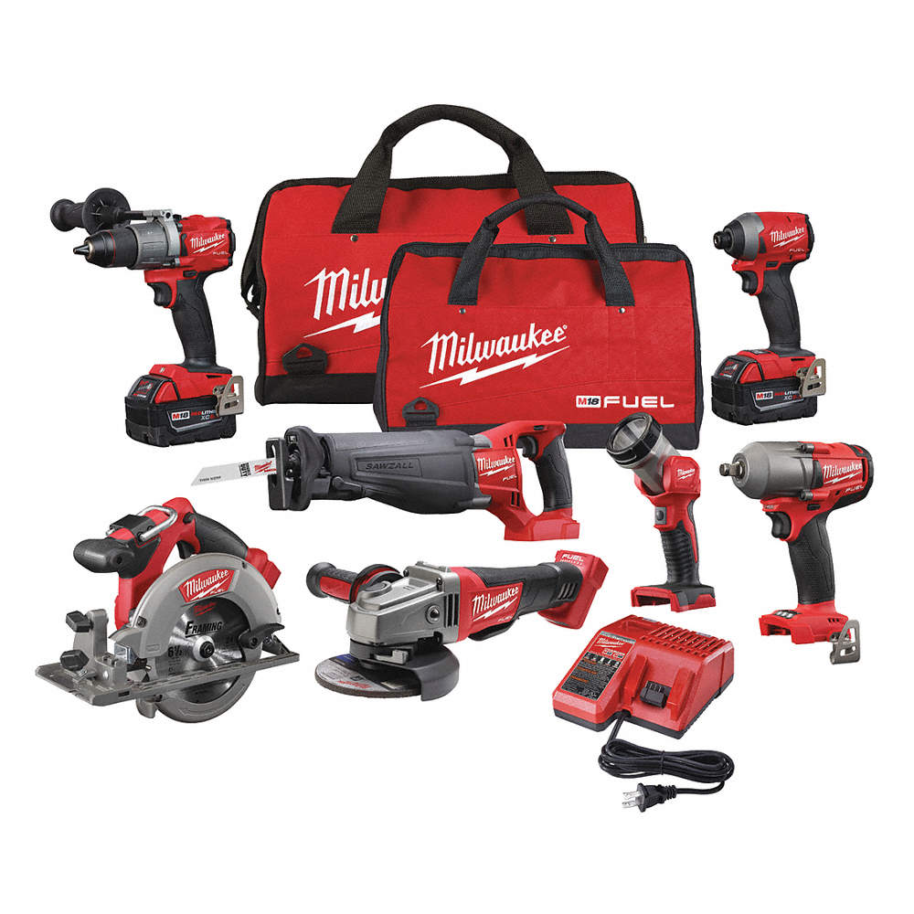  M18 FUEL™ Cordless Combination Kit, 18.0 Voltage, Nu