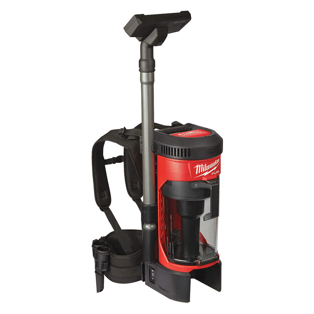 Cordless Backpack Vacuum, 55 cfm, HEPA Vacuum Filtratio