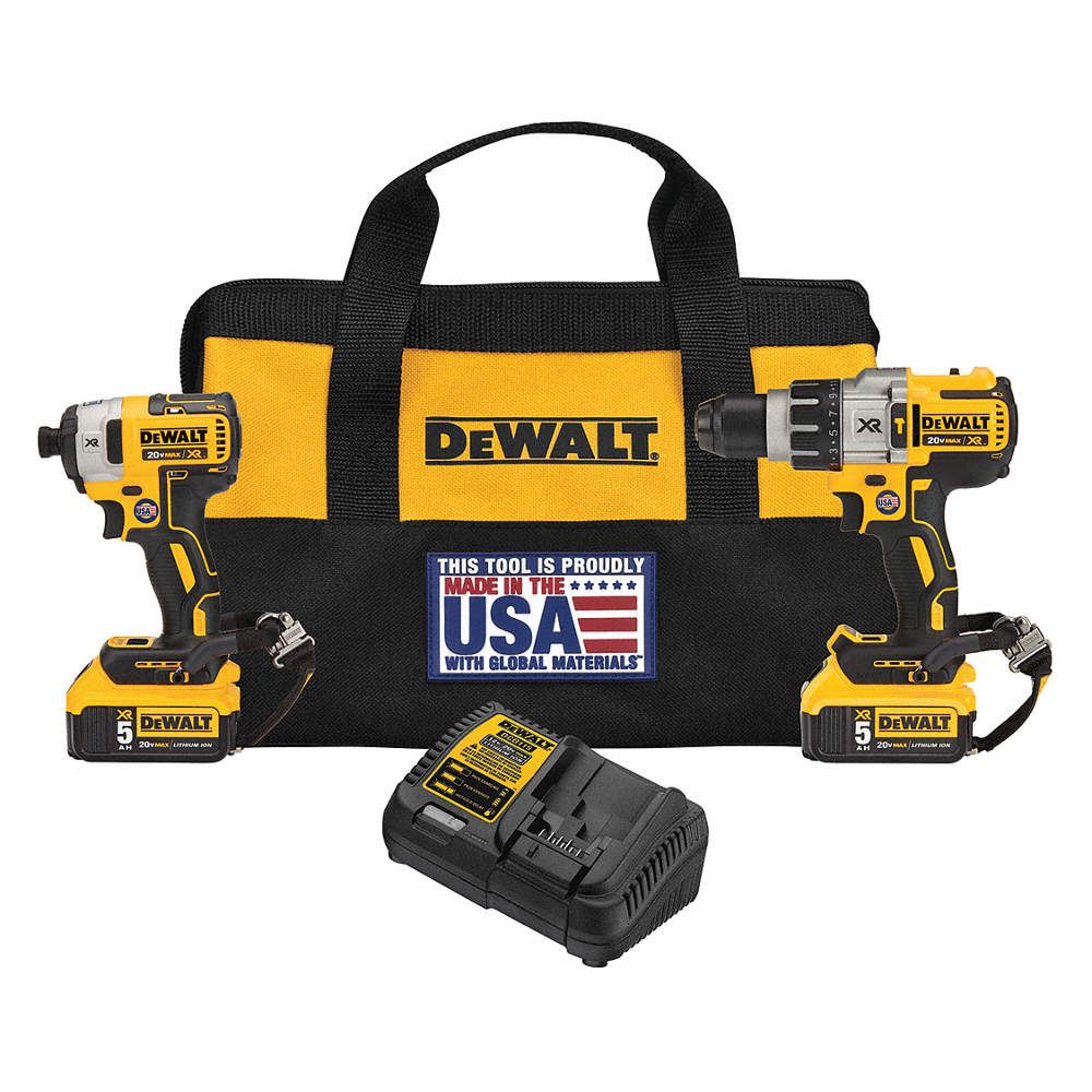 20V MAX Cordless Combination Kit, 20.0 Voltage, Number 
