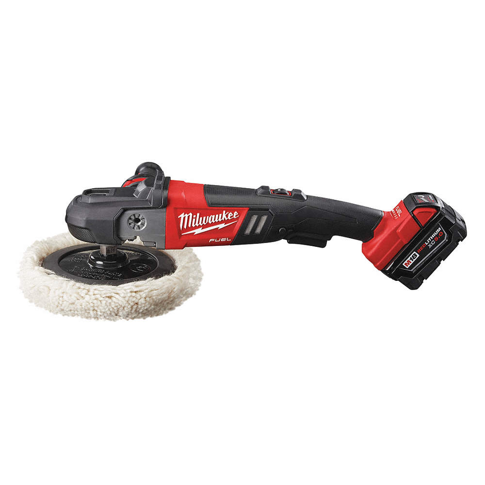 Cordless Polisher Kit, 18.0 Vol, 7 in Size