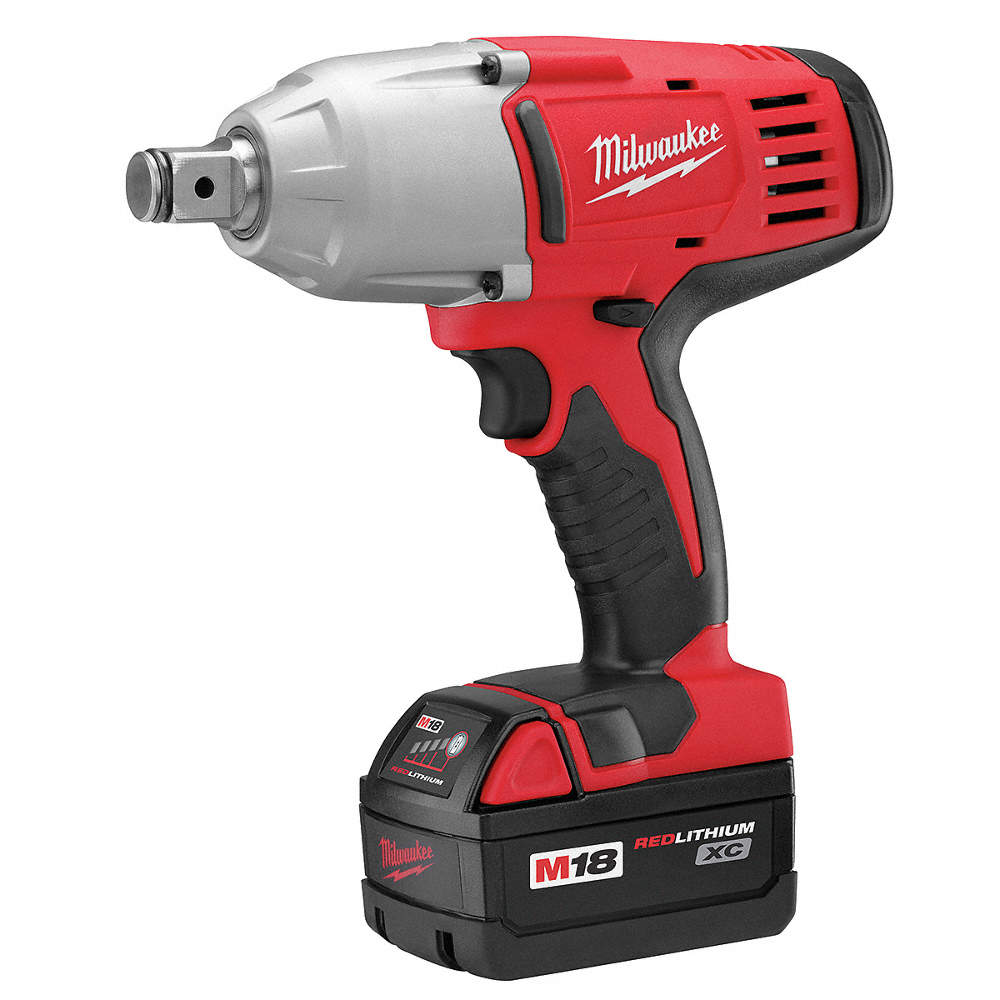 3/4" Cordless Impact Wrench Kit, 18.0 Voltage, 525 ft.-
