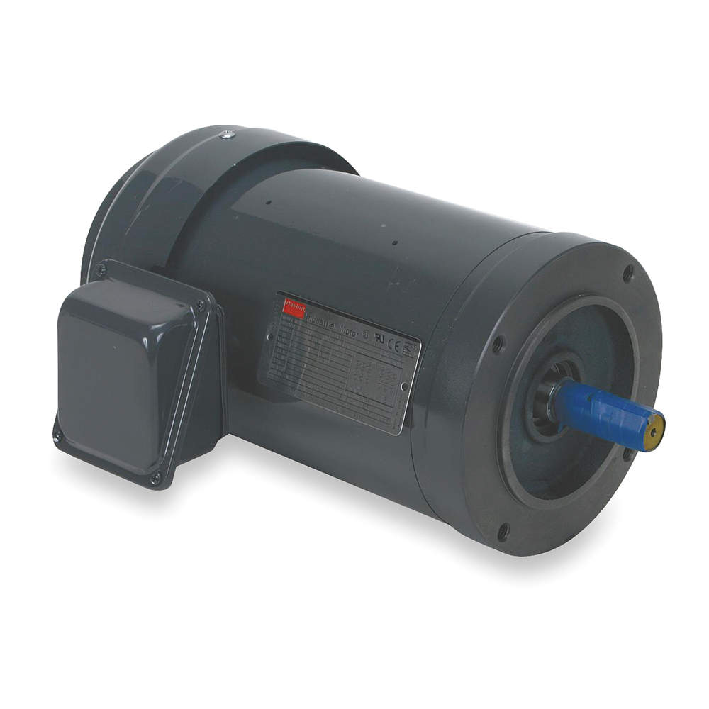 3/4 HP General Purpose Motor,3-Phase,3420 Nameplate RPM