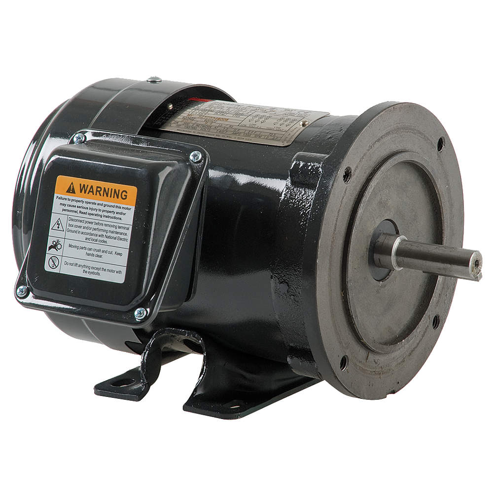 1 HP General Purpose Motor,3-Phase,1145 Nameplate RPM,V