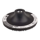 Disc Backup Pad, 4 Dia, Hook and Loop