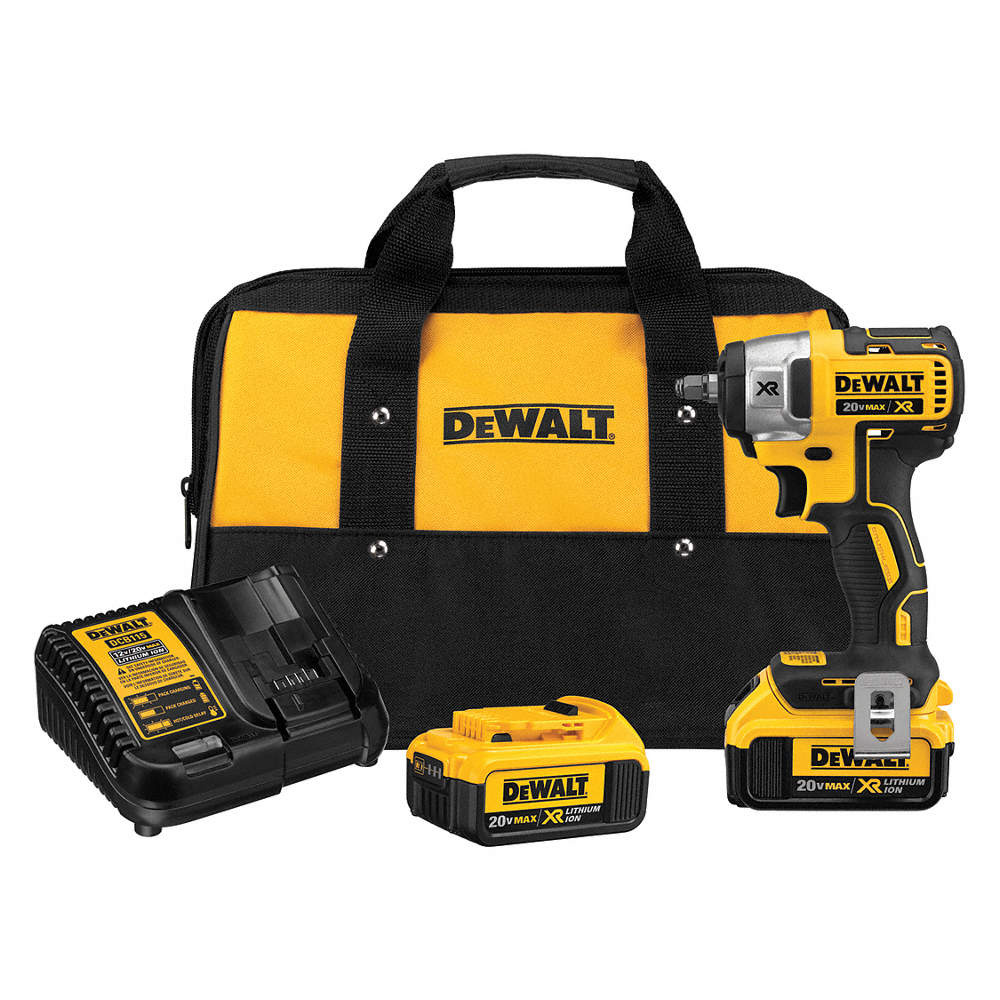 3/8" Cordless Impact Wrench, 20.0 Voltage, 150 ft.-lb. 