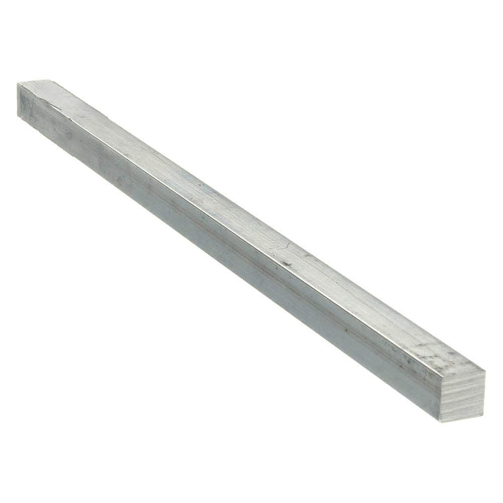 12" Aluminum Bilateral Tolerance Key Stock with Plain F