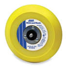 Disc Backup Pad, 5 Dia, Adhesive/PSA