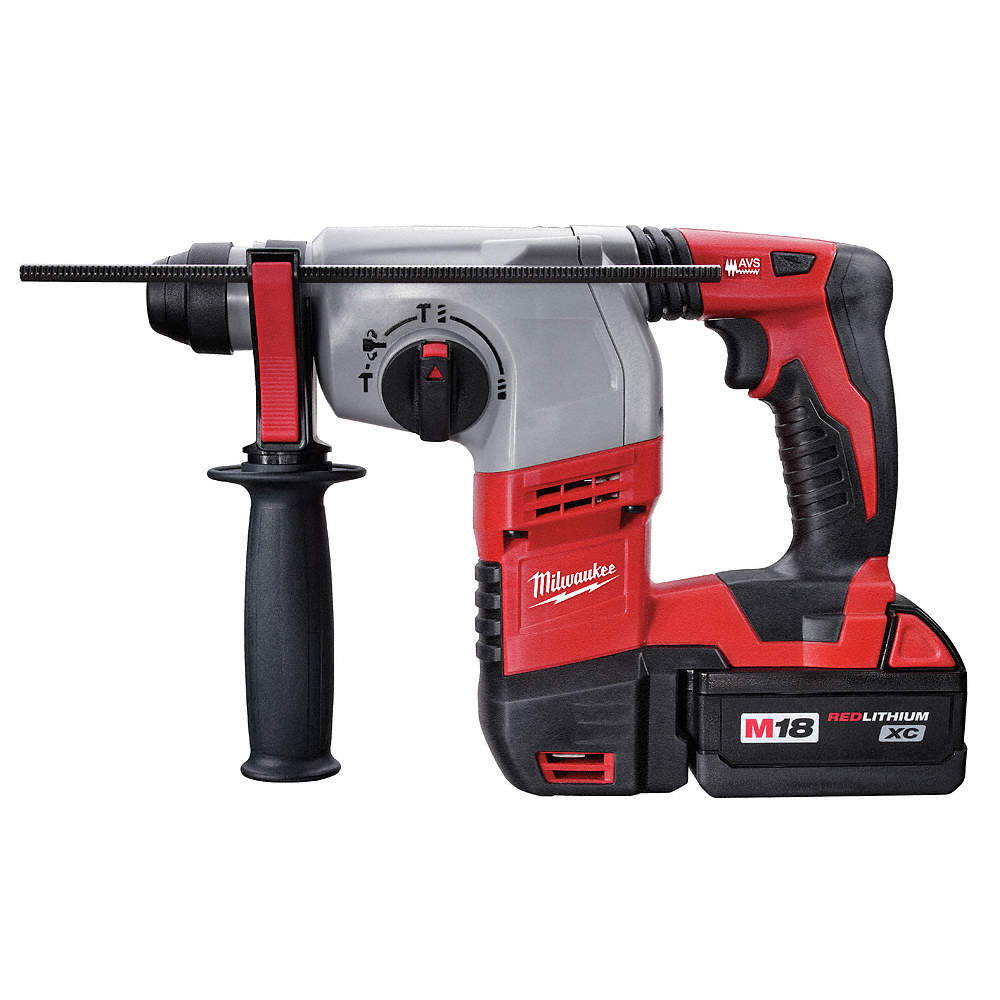 Cordless Rotary Hammer Kit, 18.0 Voltage, 0 to 4800 Blo