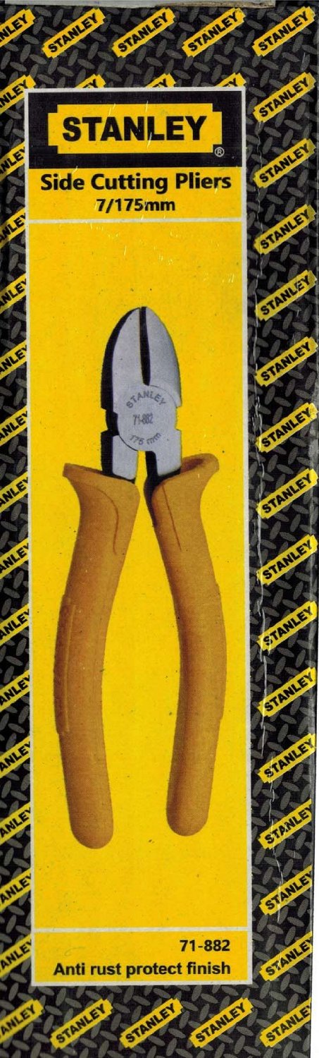 Stanley Diagonal Cutting Plier Single Colour Sleeve
