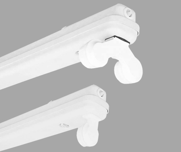 T8 Batten Luminaire With Waterproof Lampholder  