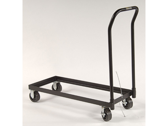 Rolling Cart for relocating cabinet, poly caster wheels