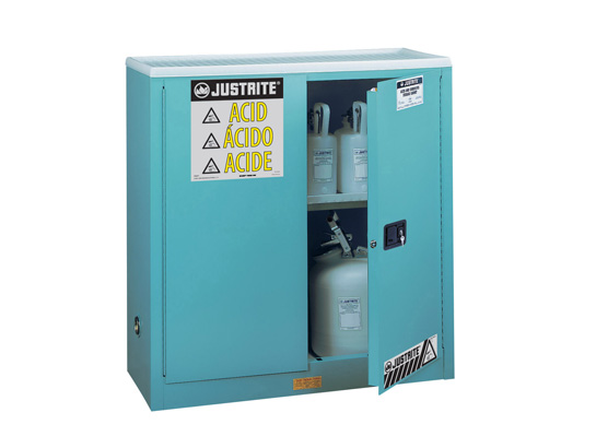 EX Corrosives/Acid Steel Safety Cabinet 44"H 30 gal
