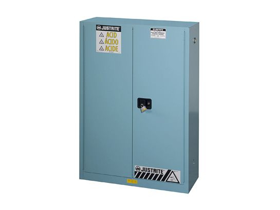 ChemCor Corrosives/Acids Safety Cabinet, Cap. 45 gallon