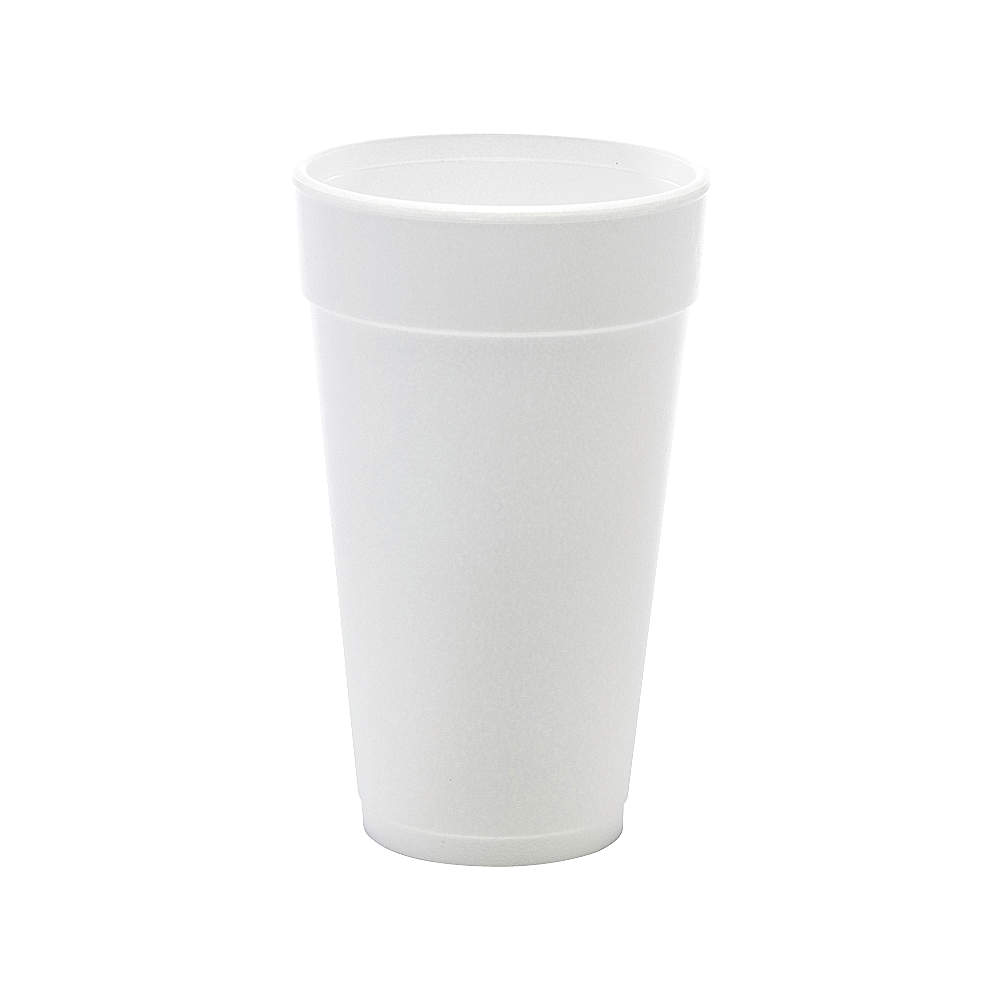 White Hot/Cold Foam Cups