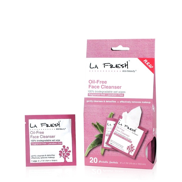 Oil-Free Face Cleanser Wipes