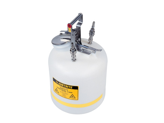 Quick-Disconnect Disposal Safety Can, stainless steel f