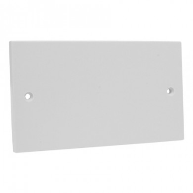 2 GANG BLANK PLATE